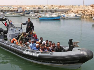 Tunisian Navy rescues 81 migrants headed for Europe after makeshift boat sank